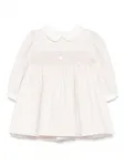 Платье с воротником Питер Пэн и сборками Patachou, белый - фото