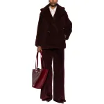 Двубортная куртка MaxMara, красный - фото 4