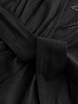 Короткий халат Next, черный - фото 4