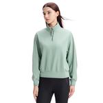 Women's Half Zip Pullover Sweater For Autumn Women's DESCENTE, Bk-Tap Shoe - фото 11