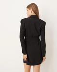 Мини-платье Pretty Lavish с завязкой на талии, черное - фото 3