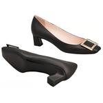 Туфли-лодочки с квадратным носком Roger Vivier, черные - фото 6