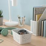Корзина для хранения IKEA, 15x20x10 см, белый - фото 4