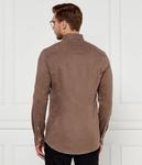 Рубашка мужская Stenströms облегающего кроя, коричневый - фото 3