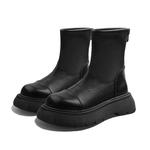 MADALLO Ботильоны женские черно-белые - фото