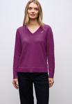 Джемпер Street One KUSCHELIGER V-NECK PULLOVER, Pink - фото
