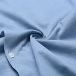 Zzegna Мужская синяя рубашка - фото 7