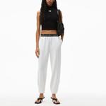 Брюки Track с логотипом Alexander Wang, белый - фото 4