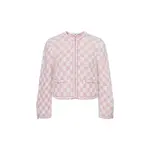 Трикотажная футболка женская розовая CHANEL - фото