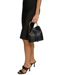 Сумка Lawrence Top Handle Bucket Donna Karan New York, черный - фото 8