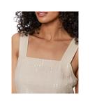 Топ Sanctuary Desert Tank, Sand Sequin Stripe - фото 3