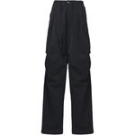 Плиссированные карго брюки Alexander McQueen, черный - фото