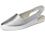 Балетки Keds Point Slingback, цвет Silver Washed Metallic Suede - фото 7