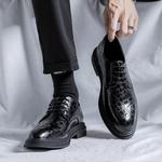 Туфли мужские низкие черный Luomaike - фото 4