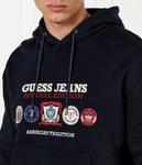 Свитер Regular fit Guess Jeans, синий - фото 4