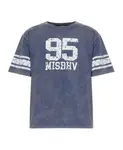 Футболка с логотипом Misbhv, синий - фото