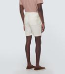 Льняные шорты cornell Orlebar Brown, бежевый - фото 4