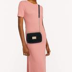 Furla Сумка через плечо мини из велюра - фото 5