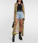 Джинсовые шорты Dee с завышенной талией AGOLDE, синий - фото 2