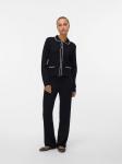 Вязаный кардиган VERO MODA VMGOLD, черный - фото 4