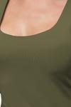Топ No Matter What, оливковый - фото 2