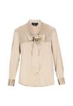 Блуза faina Button-down blouse, Beige - фото 5