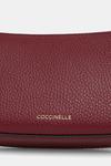 Кожаная сумка Coccinelle, бордовый - фото 4