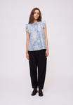 Блуза Noa Noa Blouse, Print Blue/White/Blue - фото 2