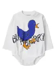 Боди Duck Burberry Kids, белый - фото