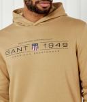 Графический свитер Regular fit Gant, желтый - фото 4