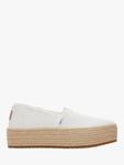 Сандалии- эспадрильи valencia на платформе TOMS, белый - фото