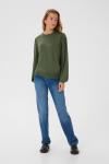 Kaffe Свитер 'Lone' в темно-зеленом цвете - фото 3