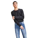 Футболка с длинным рукавом Jack & Jones Basic O-Neck, черный - фото
