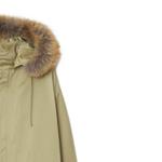 Burberry Капюшон парка с кулиской, Light Umber - фото 8