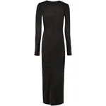 Платье Karl Lagerfeld A1W13005 long sleeve, черный - фото 3