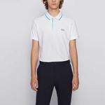 Мужская поло HUGO BOSS, белый - фото 10