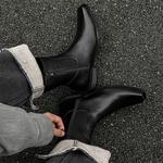 Chi Wolf Черные мужские ботинки - фото 6