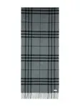 Кашемировый шарф BURBERRY, серый - фото 2