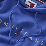 Худи Tommy Jeans Reg Linear Gold, синий - фото 3