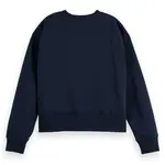 Толстовка Scotch & Soda Elevated Artwork, синий - фото 4