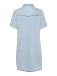 Платье до колена Vero Moda, светло-синий деним - фото 2