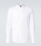 Хлопковая рубашка с добавками Fedeli, белый - фото