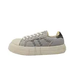 Кроссовки FORESHADOW Skateboarding Shoes Unisex Low-top Gray, серый - фото
