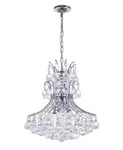 Люстра Princess на 8 ламп Cwi Lighting, chrome - фото