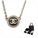 CHANEL Металлическое ожерелье Women's Light Gold - фото