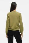 Джемпер VILA RUNDHALS, Green Moss/Green - фото 3