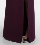 Платье Charles из бархата с отделкой Rebecca Vallance, Blackberry - фото 5