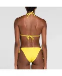 Трусики-Бикини с завязками Roberto Cavalli, желтый - фото 4