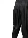 Брюки со складками Pleats Please Issey Miyake, черный - фото 3