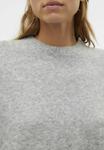 Джемпер VMBOOM ONECK NOOS Vero Moda, цвет Mottled Light Grey - фото 3